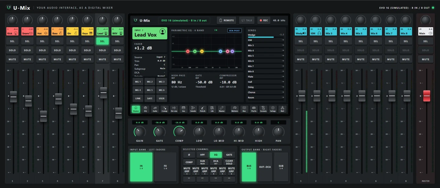 U-Mix plug-in